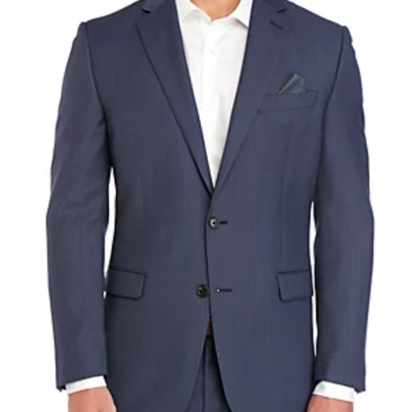 Ralph Lauren Blue Tic Sport Coat and Pants